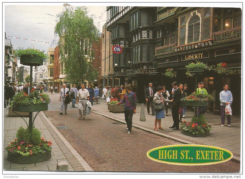 K3047 Exeter - High Street / Viaggiata 2001 - Exeter