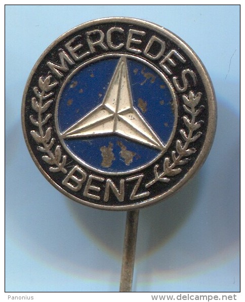 MERCEDES BENZ - Car  Automobile, Vintage Pin Badge - Mercedes