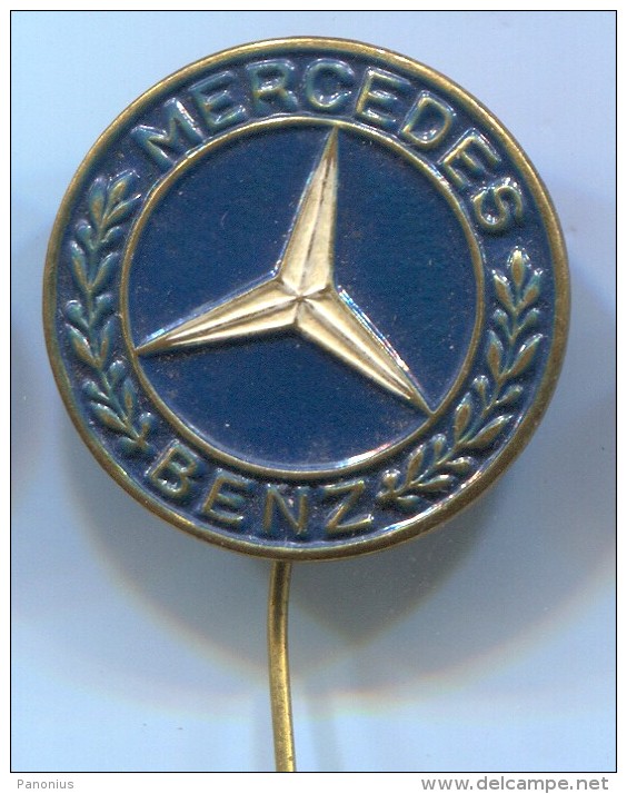 MERCEDES BENZ - Car  Automobile, Vintage Pin Badge - Mercedes