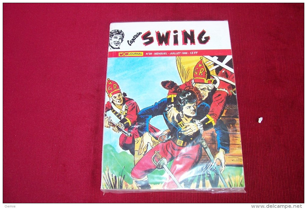 Mon Journal °°°    Captain Swing Mensuel N°  28   Juillet 1996 - Captain Swing