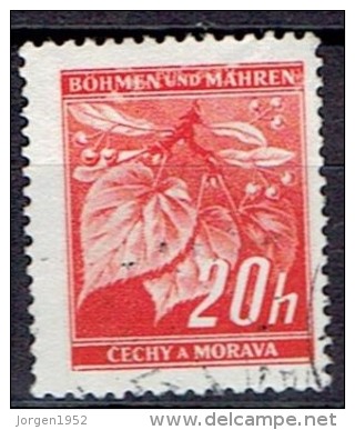 BOHEMIA & MORAVIA # STAMPS FROM YEAR 1939 STANLEY GIBBONS 22 - Gebraucht