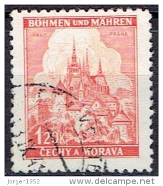 BOHEMIA & MORAVIA # STAMPS FROM YEAR 1939 STANLEY GIBBONS 29 - Gebraucht