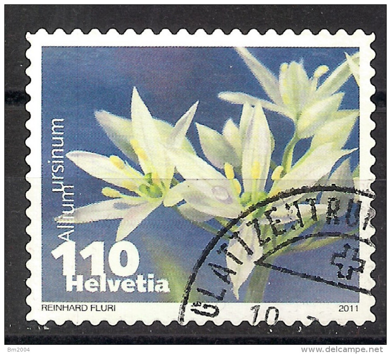 2011  Schweiz Mi. 2195 Used  Bärlauch (Allium Ursinum) - Oblitérés