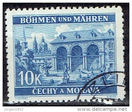 BOHEMIA & MORAVIA # STAMPS FROM YEAR 1940 STANLEY GIBBONS 56 - Gebraucht
