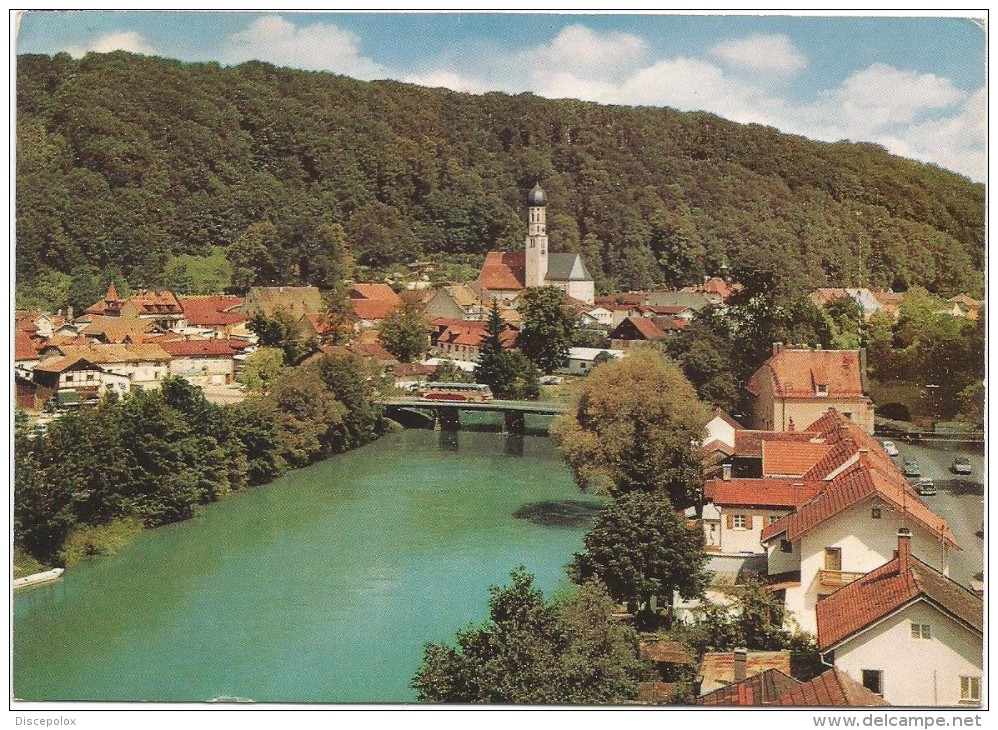 K3056 Blick Auf Wolfratshausen / Viaggiata 1979 - Wolfratshausen