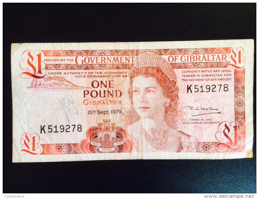 One Pound Gibraltar - Gibilterra