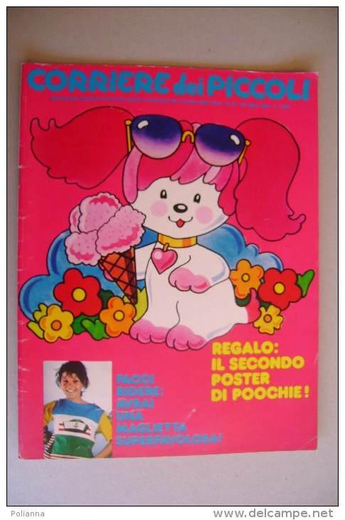 M#0D53 CORRIERE DEI PICCOLI N.30 Luglio 1984/FUMETTI MANGA/TULIPANO NERO/LADY LOVE/HELLO SPANK/POOCHIE/JENNY TENNISTA - Corriere Dei Piccoli