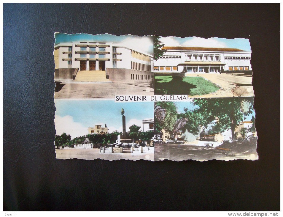Algérie: Carte Postale Ancienne De Guelma- Vues Diverses - Guelma