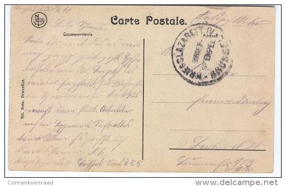 Bruxelles-Etterbeek - Caserne Des Guides Feldpost 1918 W.O. I Kriegslazaret Brüssel - Etterbeek