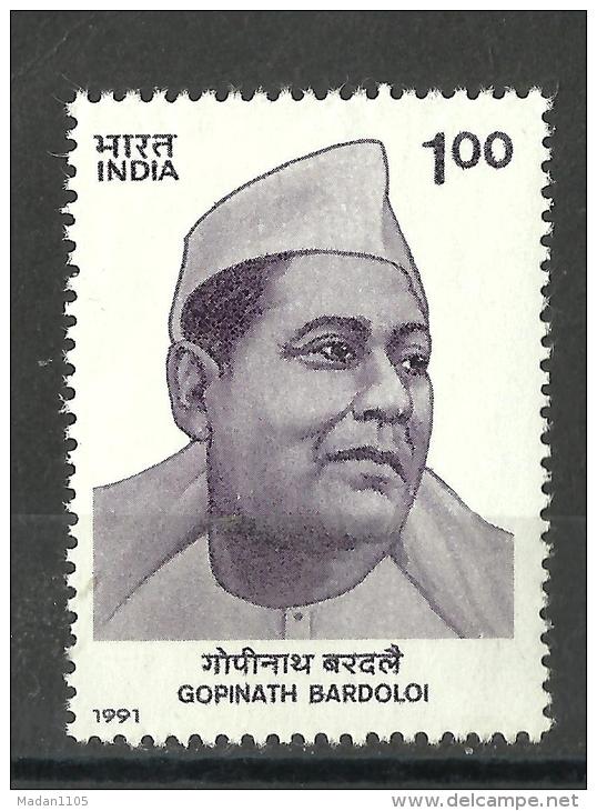 INDIA, 1991,Gopinath Bardoloi (Politician) - Birth Centenary ,MNH, (**) - Ungebraucht