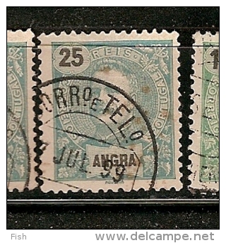 Portugal & Angra, D. Carlos I, 1897 (16) - Angra