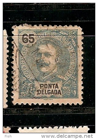 Portugal & Ponta Delgada, D. Carlos I, 1898-1905 (30) - Ponta Delgada