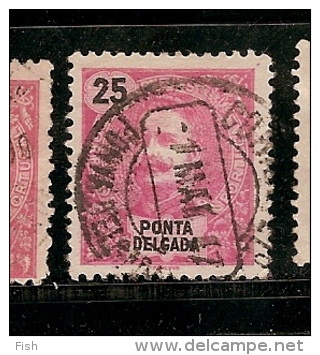 Portugal & Ponta Delgada, D. Carlos I, 1898-1905 (28) - Ponta Delgada