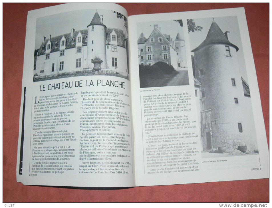 LE PICTON  N° 40   / 1983  / CHATELLERAULT / MONTMORILLON /  POITIERS  / LA ROCHELLE /   NIORT  / MONCONTOUR / - Poitou-Charentes