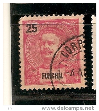 Portugal & Funchal, D. Carlos I, 1898-1905 (28) - Funchal