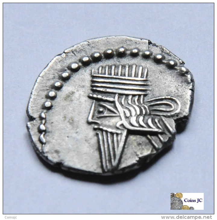 Imperio Parto - Dracma - Volagases III - 105/147 DC - Greek