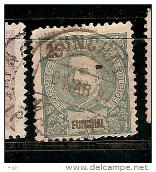 Portugal &  Funchal, D. Carlos I, 1897 (18) - Funchal