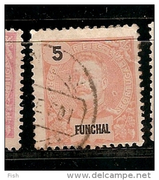 Portugal & Funchal, D. Carlos I, 1897 (14) - Funchal