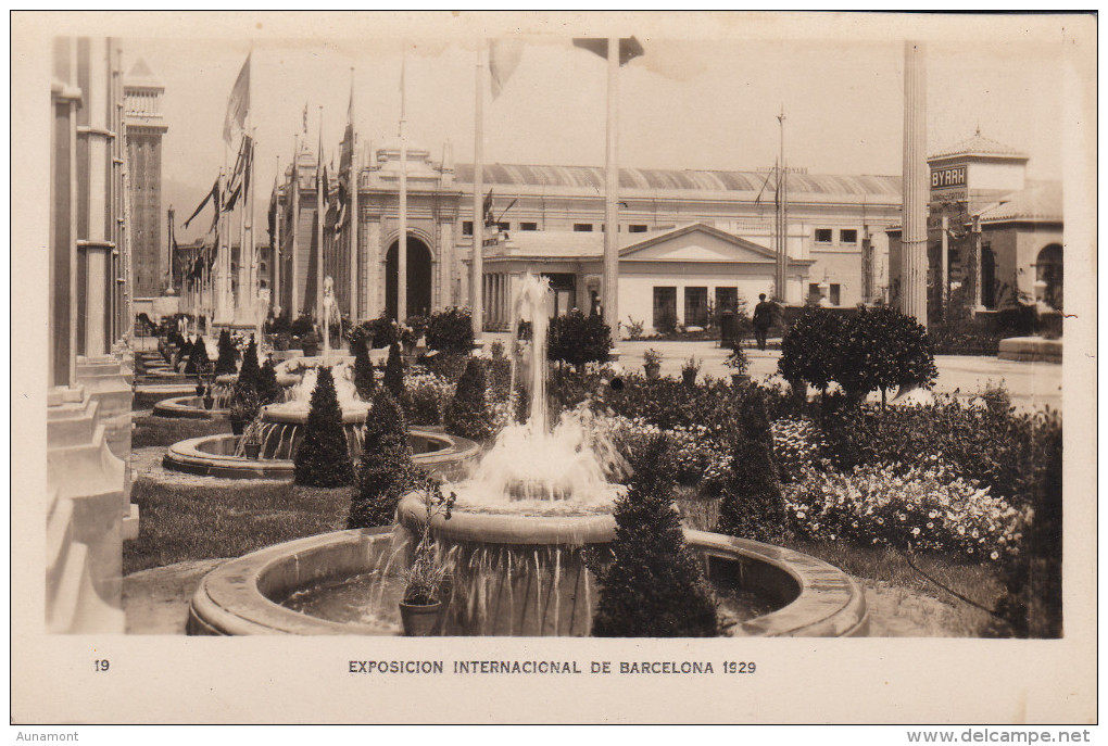 España--Barcelona--1929--Juegos De Agua--Exposicion Internacional De Barcelona-- - Barcelona