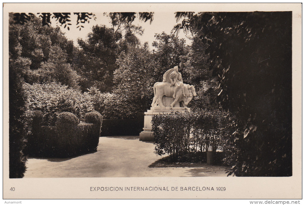 España--Barcelona--1929--Rincon Del Parque--Exposicion Internacional De Barcelona- - Barcelona