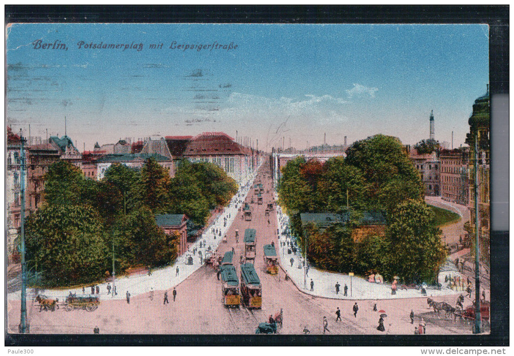 Berlin - Potsdamer Platz Und Leipziger Straße - Tiergarten