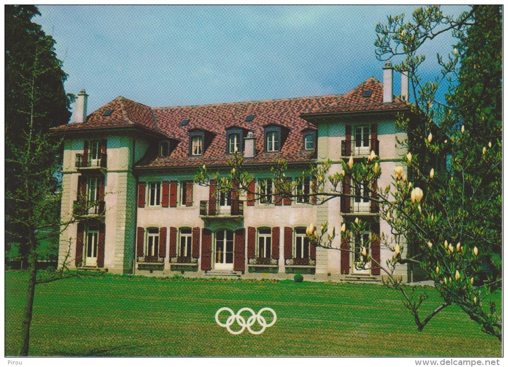 LAUSANNE :   CHATEAU DE VICHY SIEGE DU C I O - Jeux Olympiques