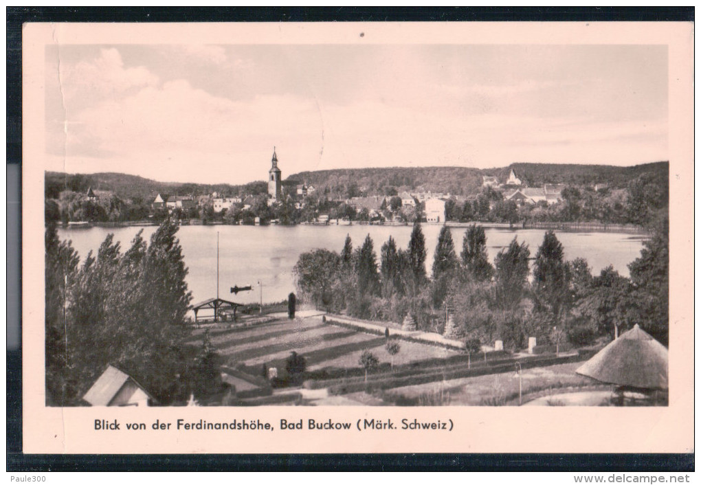 Buckow (Märkische Schweiz) - Blick Von Der Ferdinandshöhe - Buckow