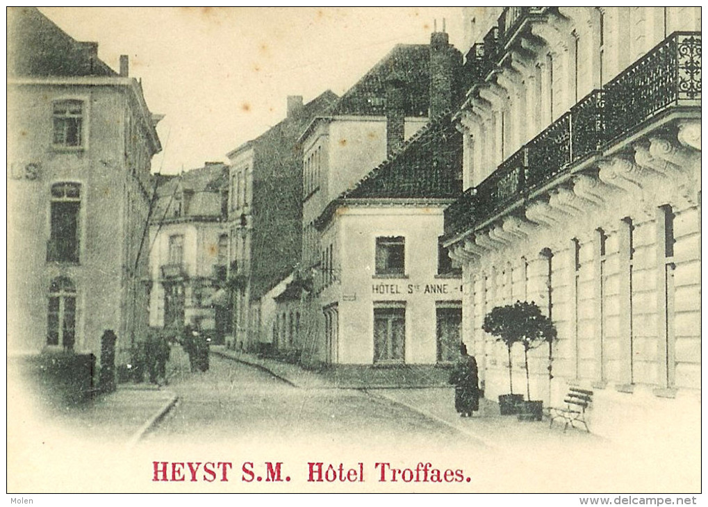 HOTEL TROFFAES = HEYST-SUR-MER Voor 1906 -- Nu KNOKKE HEIST  2035 - Heist