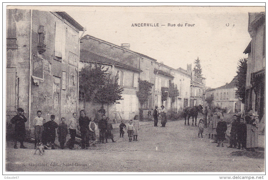 ANCERVILLE (55) - RUE DU FOUR - Autres & Non Classés