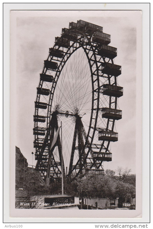 AUTRICHE WIEN II PRATER RIESENRAD - MANEGE GRANDE ROUE - NON CIRCULÉE - 2 Scans - Prater