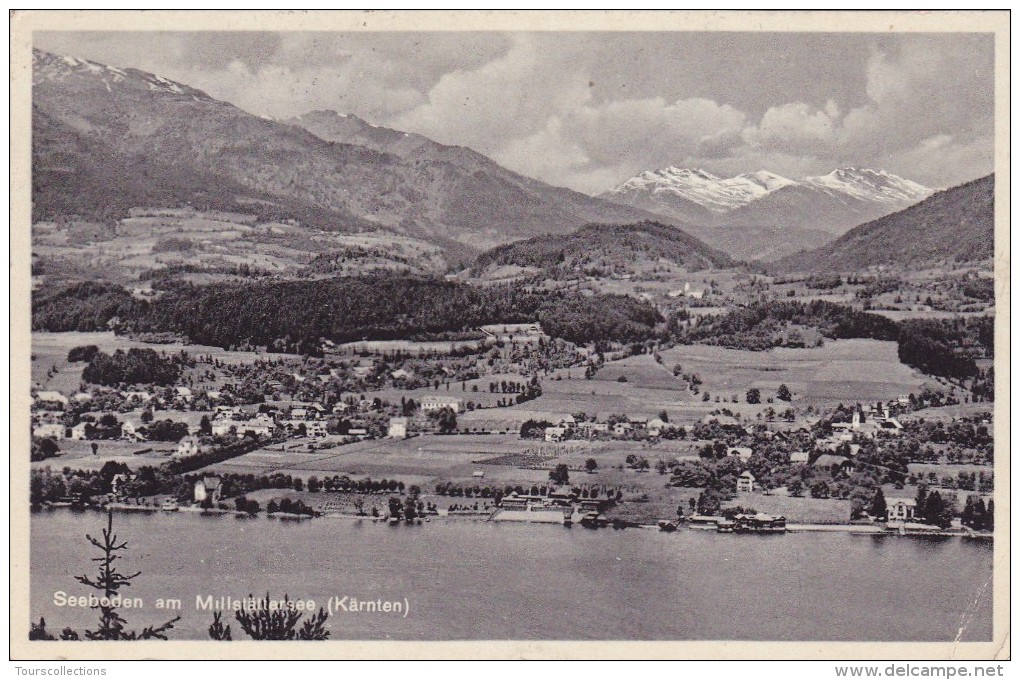 CPA AUTRICHE @ MILLSTATT @ Seeboden Am Millstattansee (KARNTEN) En 1935 Philatélie - Millstatt