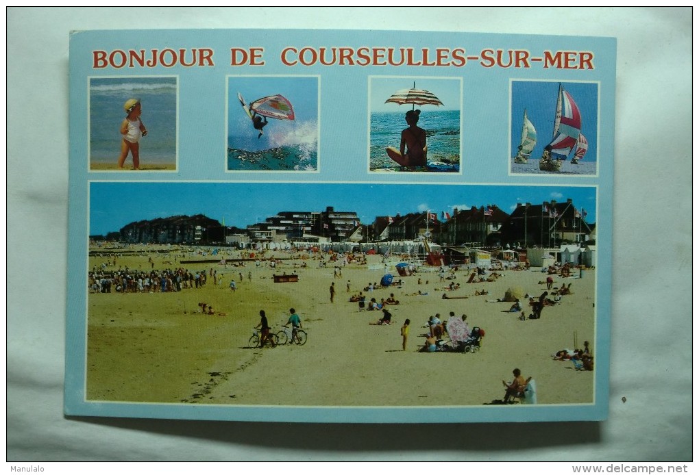 D 14 - Bonjour De Courseulles Sur Mer - Courseulles-sur-Mer