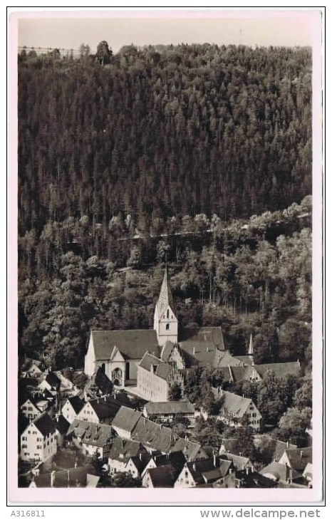 Cpa  Blaubeuren Klosterkirche Mit Klausur - Blaubeuren