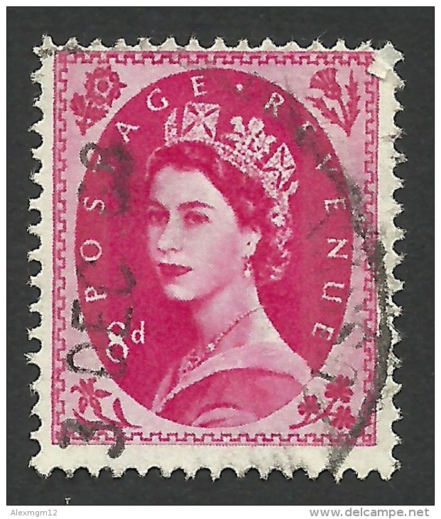 Great Britain, 8 P. 1960, Sc # 364, Mi # 329xX, Used - Used Stamps