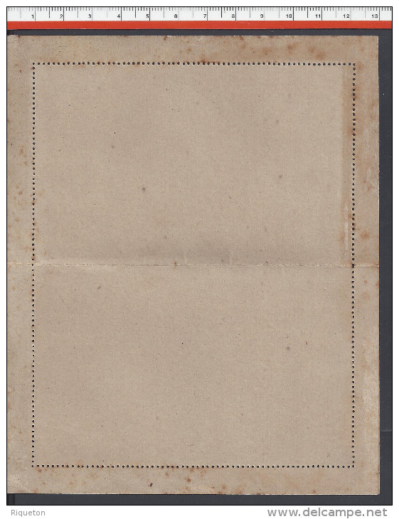 FR - 1892 -  TYPE SAGE SUR CARTE-LETTRE DE LA MAGISTERE POUR MOISSAC - - Cartes-lettres