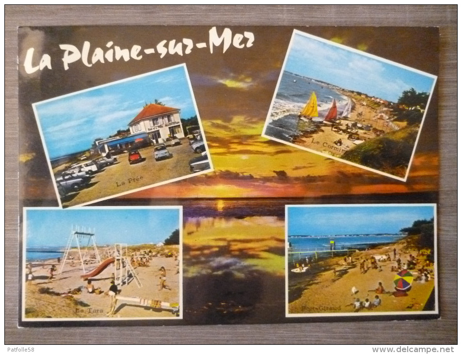 LA PLAINE SUR MER  (44). MULTIVUES. ANNEE 1969.TBE. - La-Plaine-sur-Mer