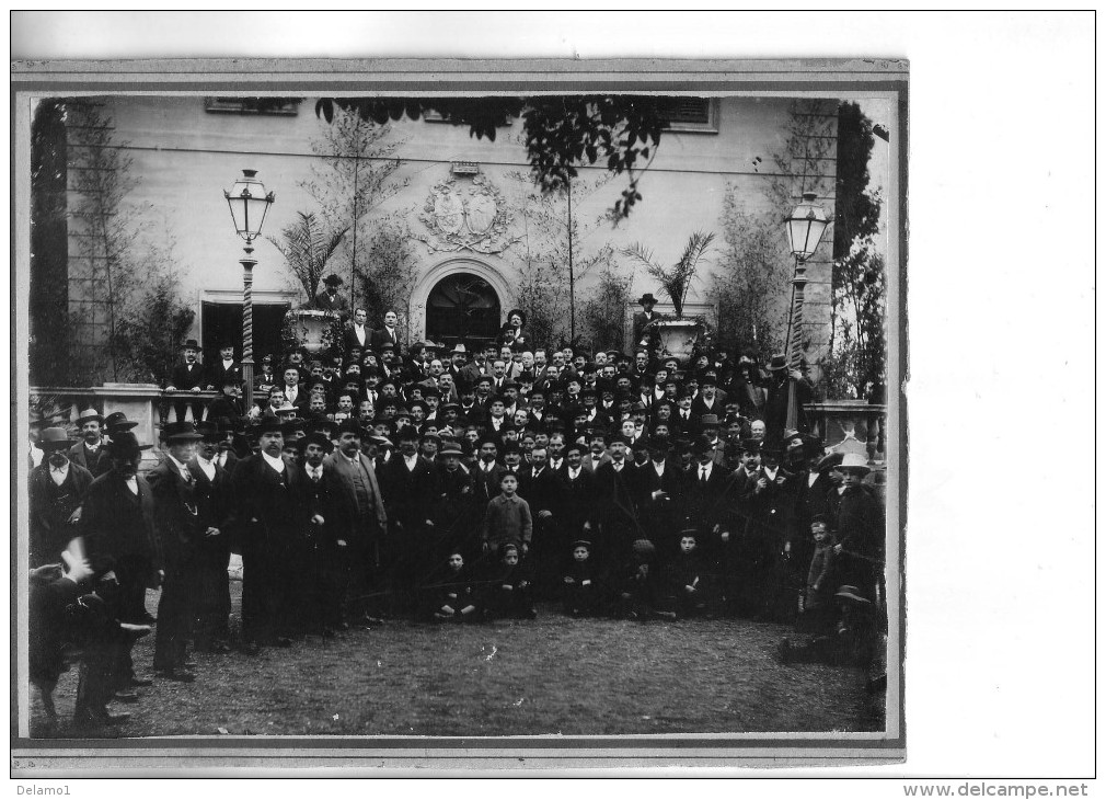 FOTO Originale Su Cartoncino Rigido -- Gruppo Anonimo -- - Anonyme Personen