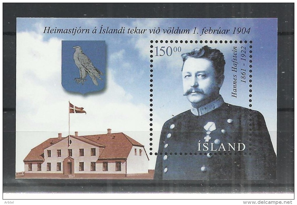 ISLANDIA HOJITA HANNES HAFSTEIN - Unused Stamps