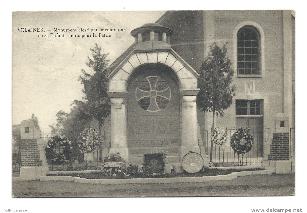 CPA - VELAINES - Monument élevé Par La Commune à Ses Enfants Morts Pour La Patrie  // - Celles