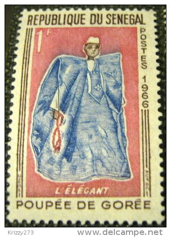 Senegal 1966 Goree Puppets 1f - Mint - Senegal (1960-...)