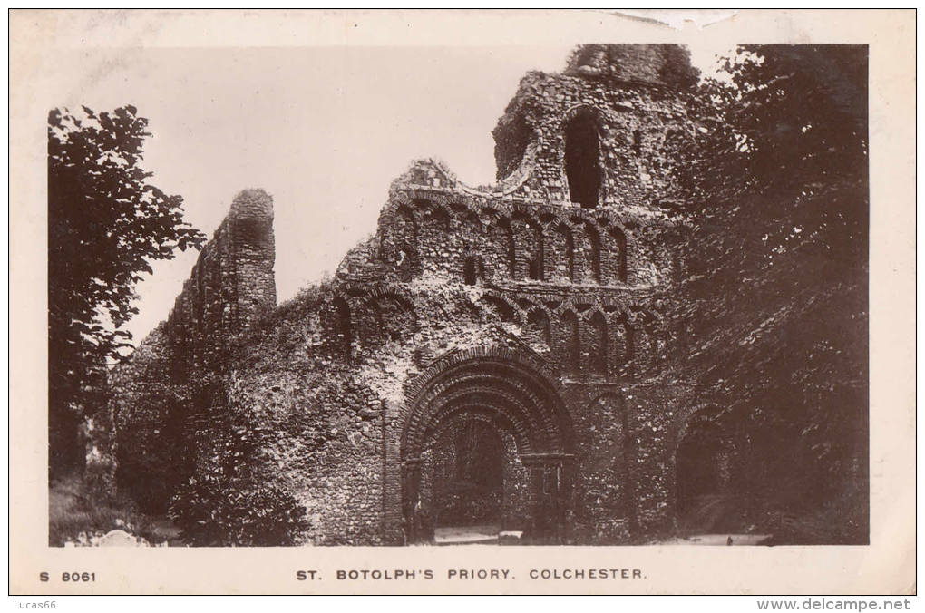 1900 CIRCA COLCHESTER - ST BOTOLPH'S PRIORY - Colchester