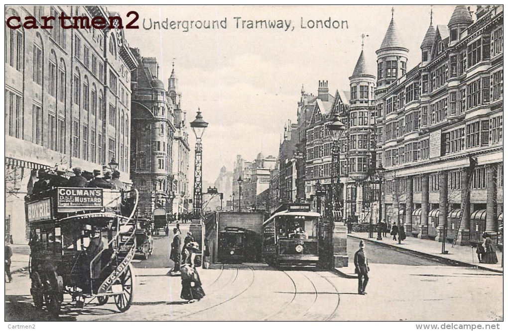 UNDERGROUND TRAMWAY LONDON METRO LONDRE ENGLAND - Other & Unclassified