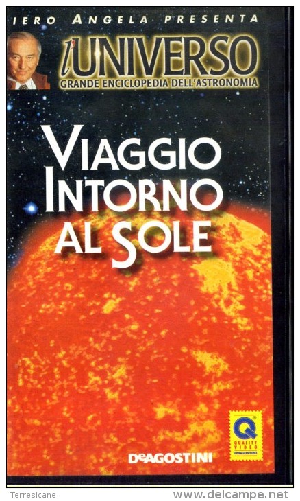 X Viaggio Intorno Al Sole L'universo Piero Angela De Agostini - Autres & Non Classés