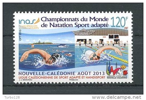 Nlle CALEDONIE 2013 N° 1192 ** Neuf  = MNH Superbe Sports Championnats Monde Natation Nageurs Piscine Mer - Unused Stamps