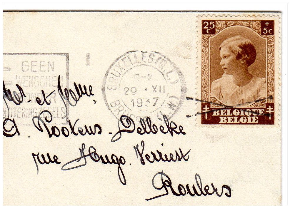 Stempel Brussel - Covers & Documents
