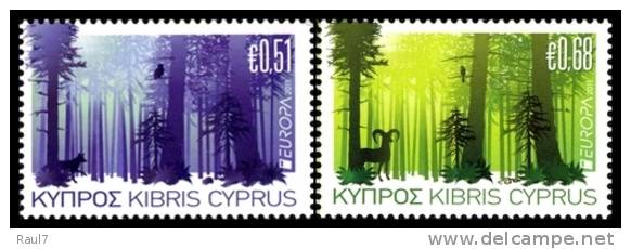 EUROPA -CEPT 2011 CHYPRE 2V NEUF **(CYPRUS 2011  SET OF 2 MNH) - 2011