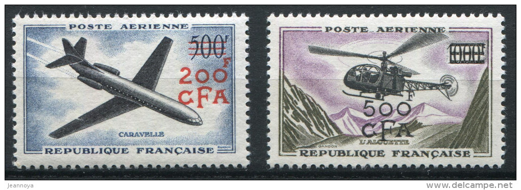 REUNION - PA N° 56 & 57 ** - LUXE - Airmail