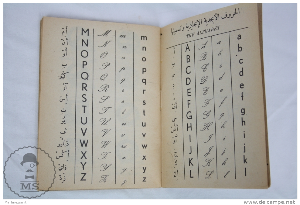 Old Touristic Arabian - English Pocket Diccionary - How To Speak English In 4 Days, Without A Teacher...! - Cuadernillos Turísticos