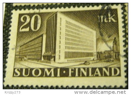 Finland 1945 Central Post Office In Helsinki 20mk - Used - Used Stamps