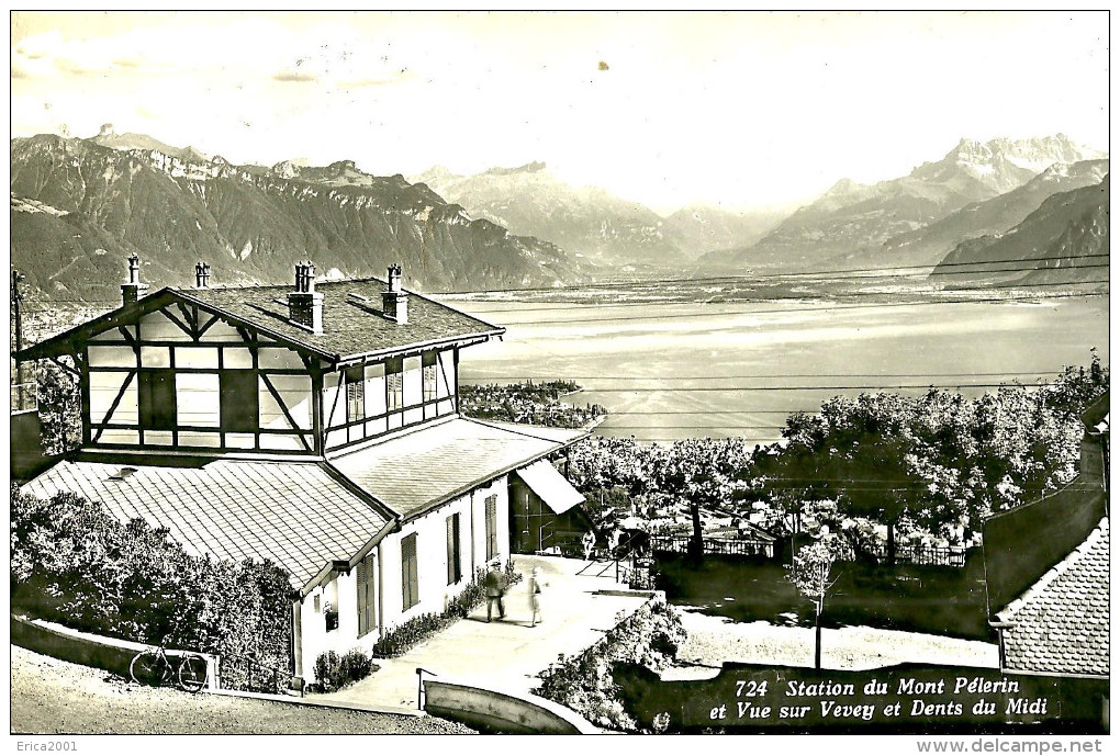 VD Vaud. Chardonne. La Station Du Mont Pélerin. - Chardonne